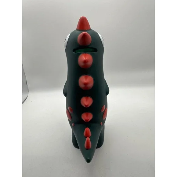 Cute Dinosaur Coin Bank Money Saving Piggy Bank Green Red - Picture 4 of 6